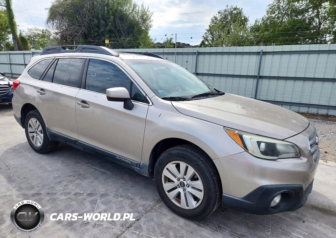 2015 Subaru Outback 2.5I Premium VIN:4S4BSBDC7F3339036 - 4