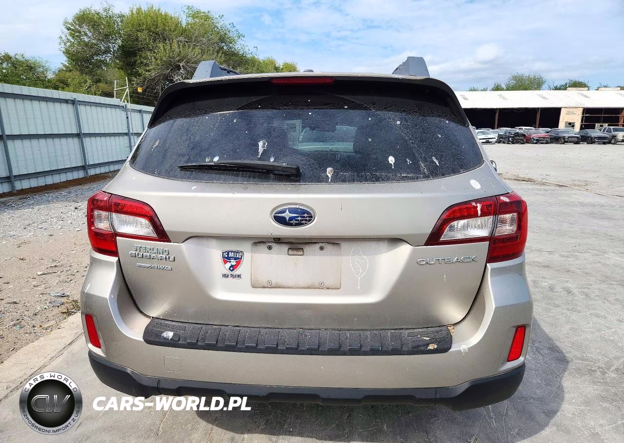 2015 Subaru Outback 2.5I Premium VIN:4S4BSBDC7F3339036 - 6