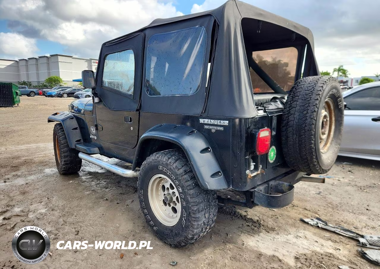 1990 Jeep Wrangler - Yj S VIN:2J4FY19E6LJ513814 - 2