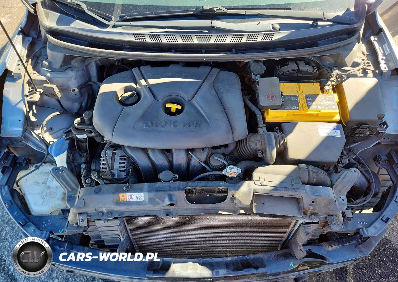 2014 Hyundai Elantra Se VIN:KMHDH4AE7EU153675 - 11