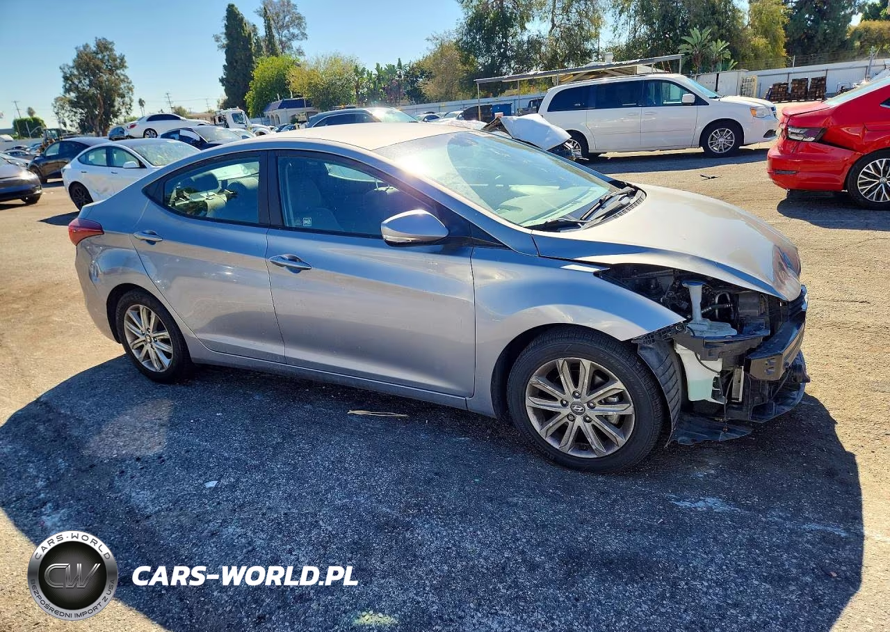 2014 Hyundai Elantra Se VIN:KMHDH4AE7EU153675 - 4