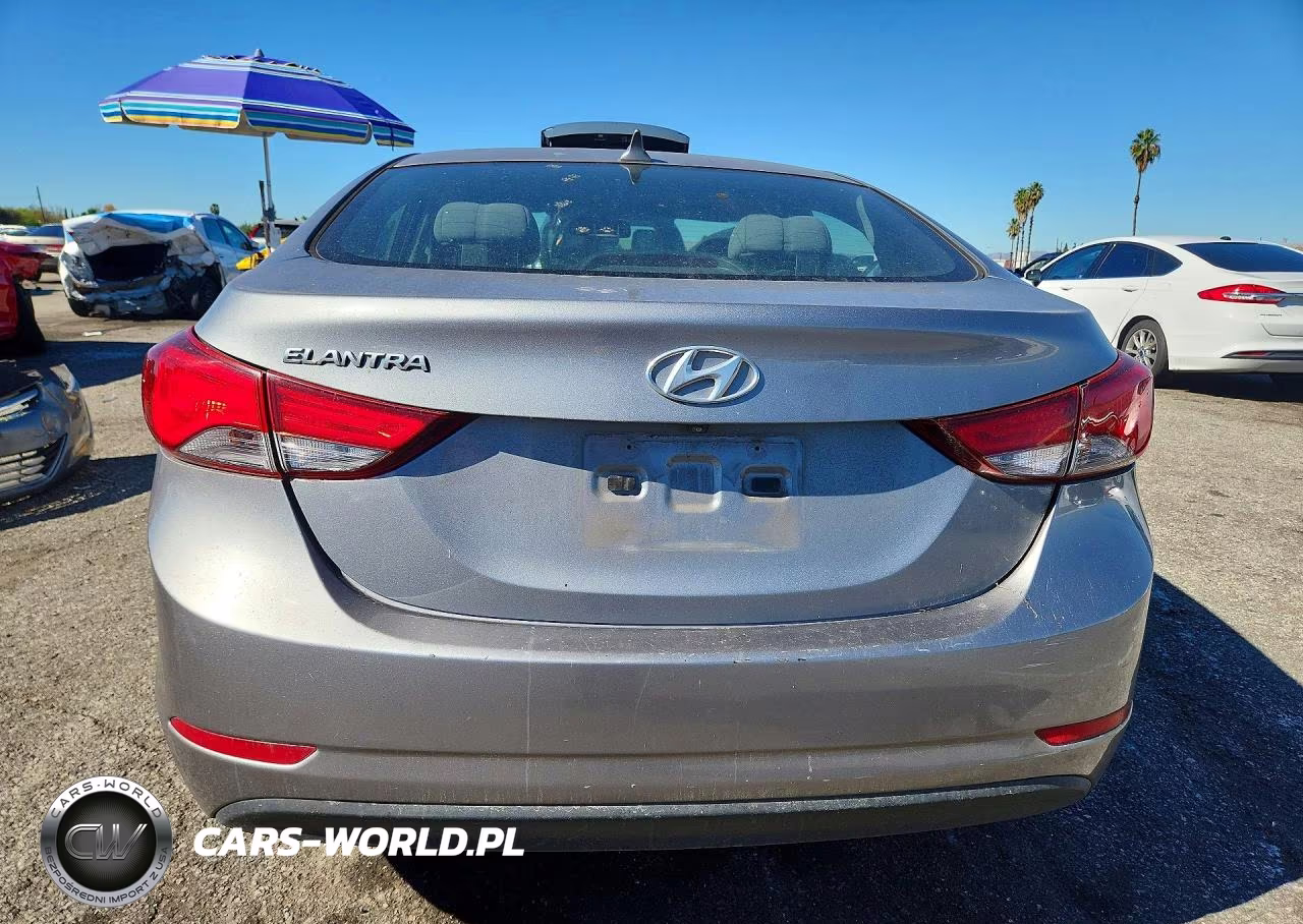 2014 Hyundai Elantra Se VIN:KMHDH4AE7EU153675 - 6