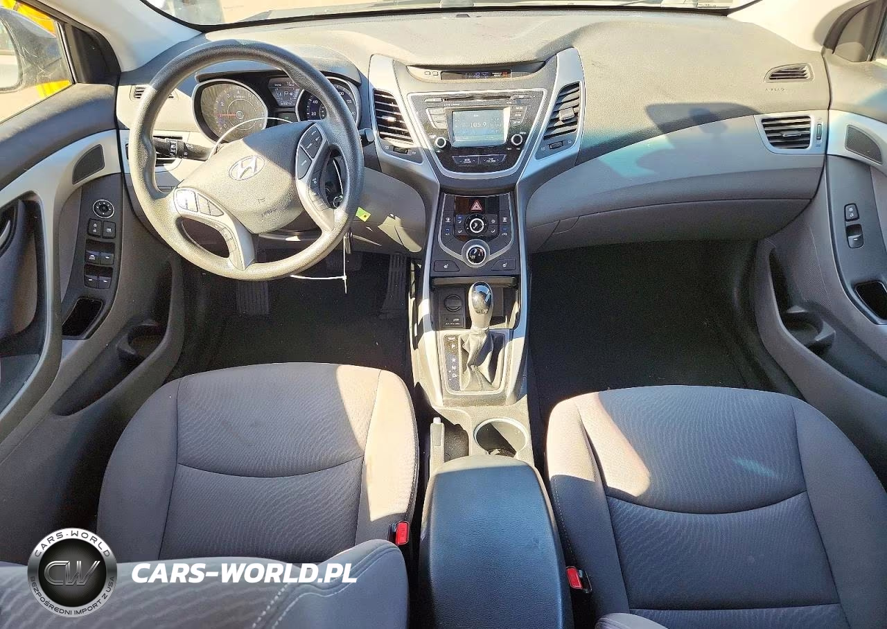 2014 Hyundai Elantra Se VIN:KMHDH4AE7EU153675 - 8