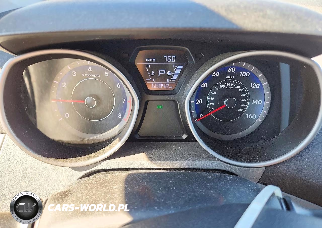 2014 Hyundai Elantra Se VIN:KMHDH4AE7EU153675 - 9