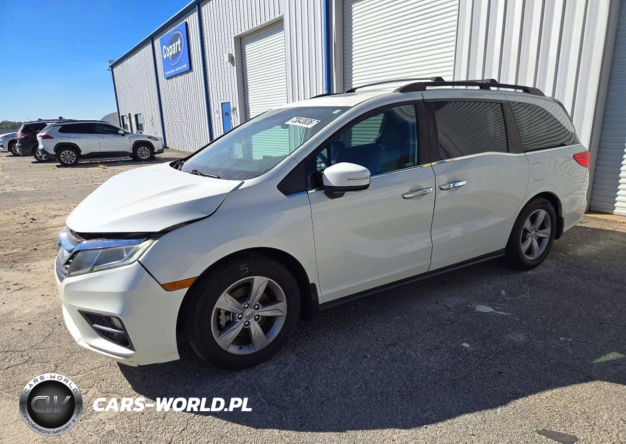 2018 Honda Odyssey Exl VIN:5FNRL6H73JB102317 - 1