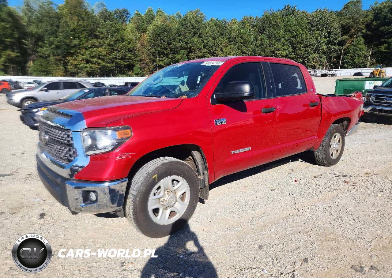 2019 Toyota Tundra Crewmax Sr5 VIN:5TFEY5F14KX247561 - 1