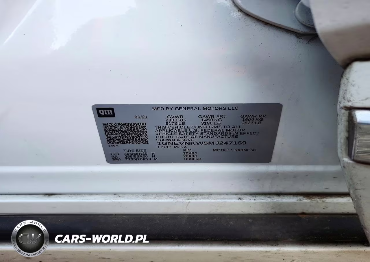 2021 Chevrolet Traverse High Country VIN:1GNEVNKW5MJ247169 - 13
