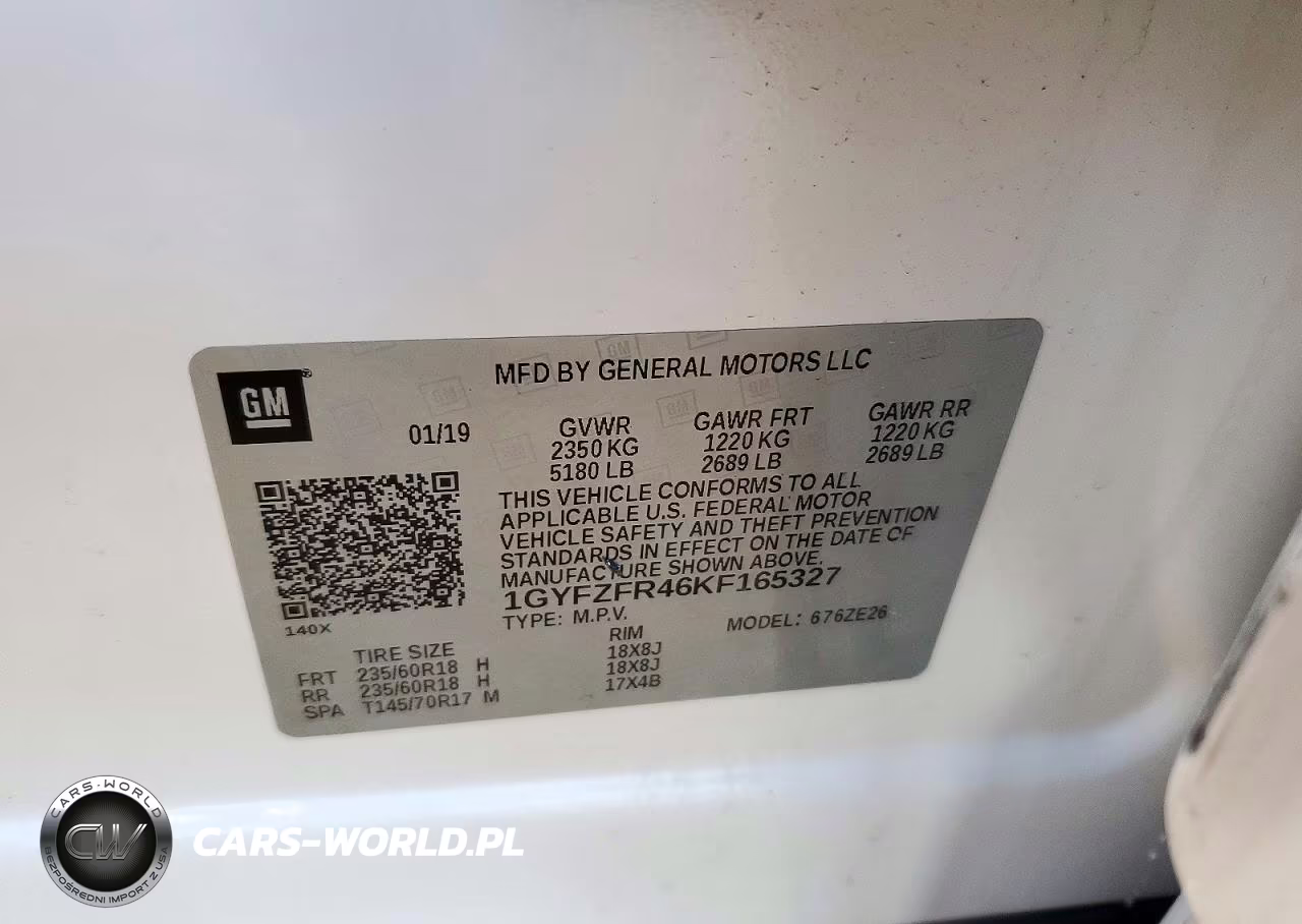 2019 Cadillac Xt4 Awd Sport VIN:1GYFZFR46KF165327 - 13