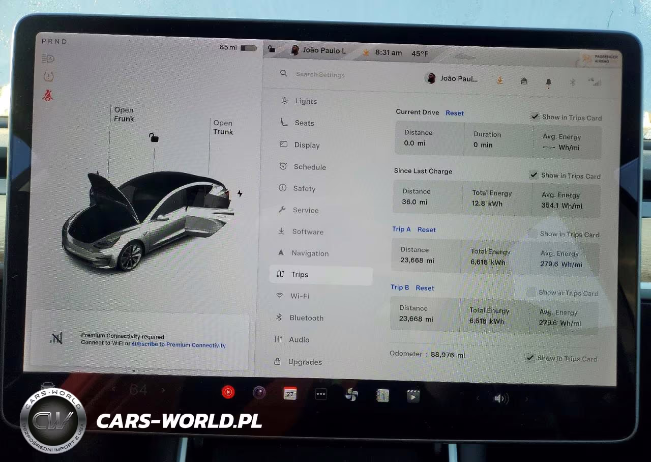 2018 Tesla Model 3 VIN:5YJ3E1EA2JF015270 - 9