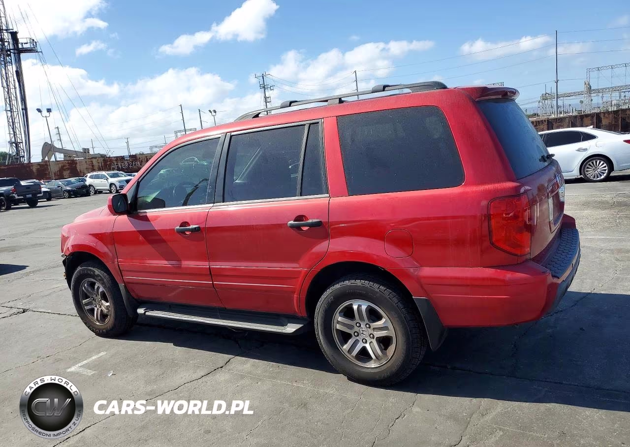 2003 Honda Pilot Exl VIN:2HKYF18543H606948 - 2