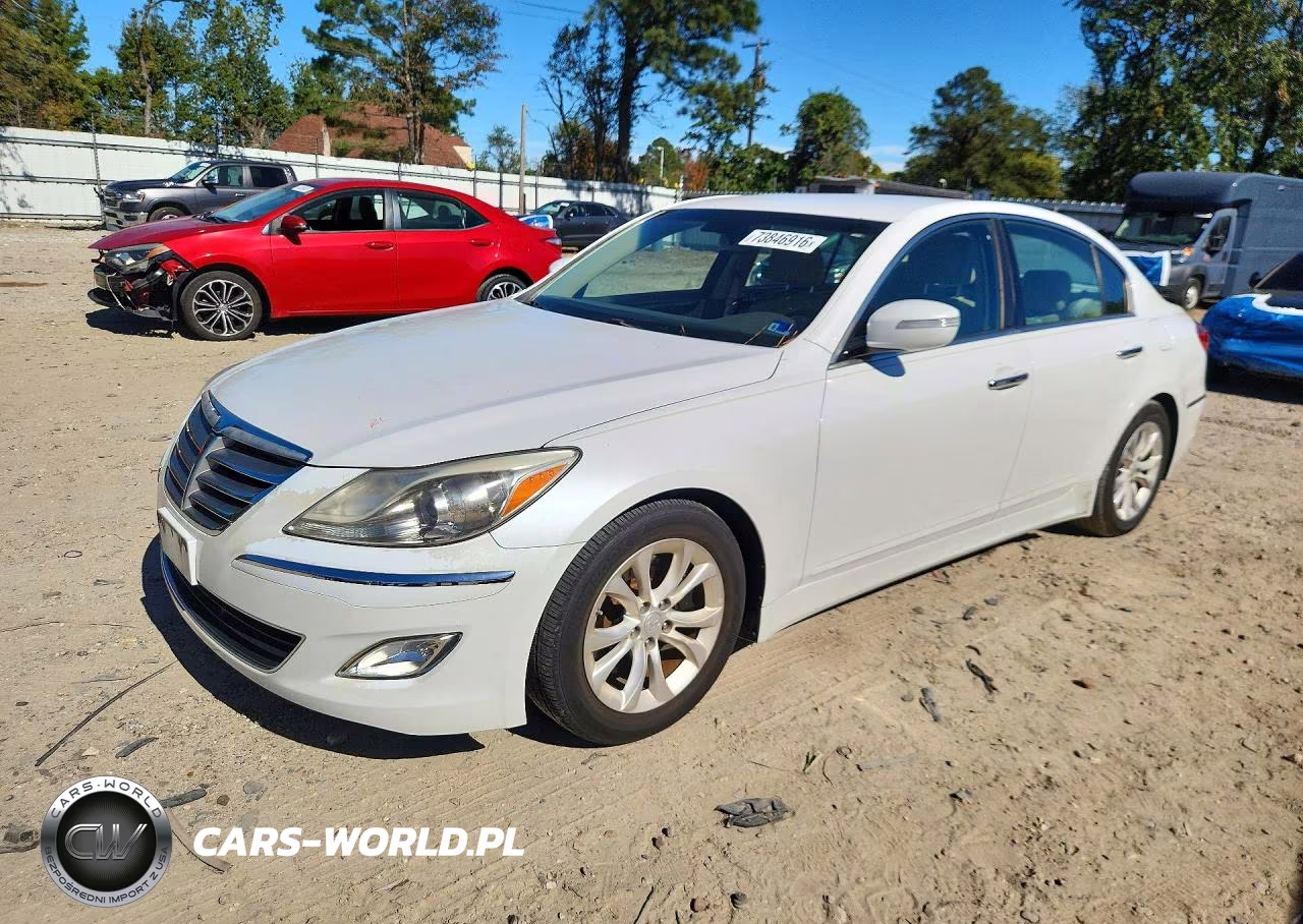 2012 Hyundai Genesis 3.8L VIN:KMHGC4DD7CU162159 - 1