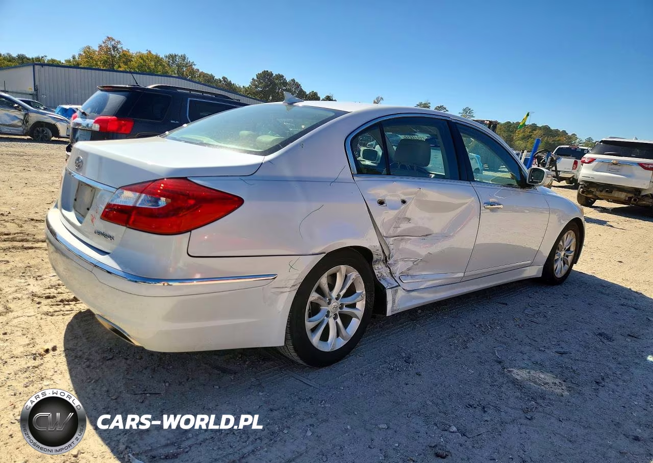 2012 Hyundai Genesis 3.8L VIN:KMHGC4DD7CU162159 - 3