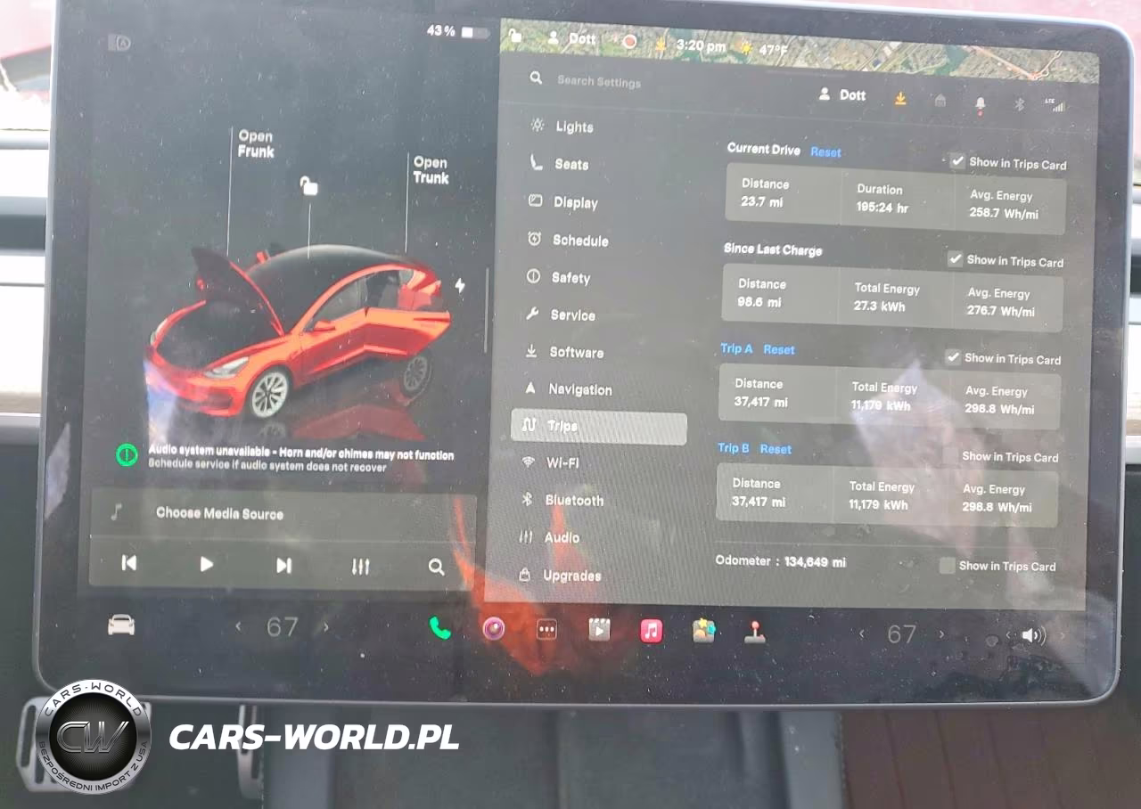 2022 Tesla Model 3 VIN:5YJ3E1EA4NF189539 - 9