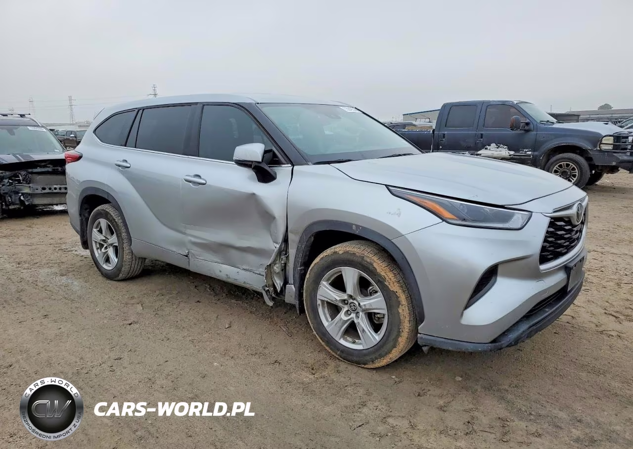 2021 Toyota Highlander L VIN:5TDCZRAHXMS536565 - 4
