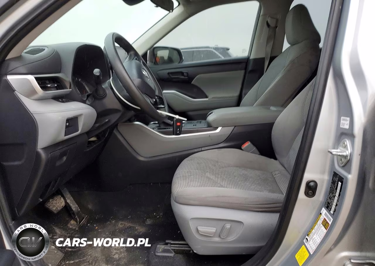 2021 Toyota Highlander L VIN:5TDCZRAHXMS536565 - 7