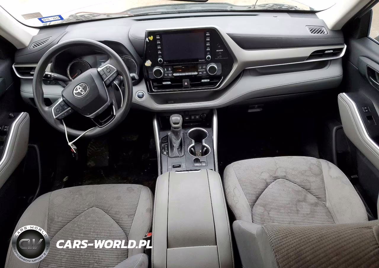 2021 Toyota Highlander L VIN:5TDCZRAHXMS536565 - 8