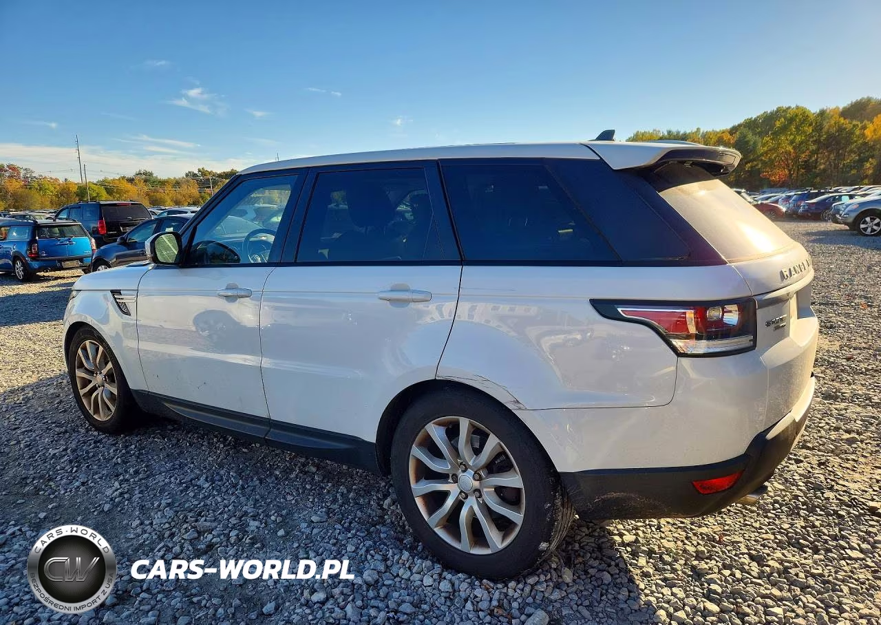 2016 Land Rover Range Rover Sport Hse VIN:SALWR2VF5GA649122 - 2