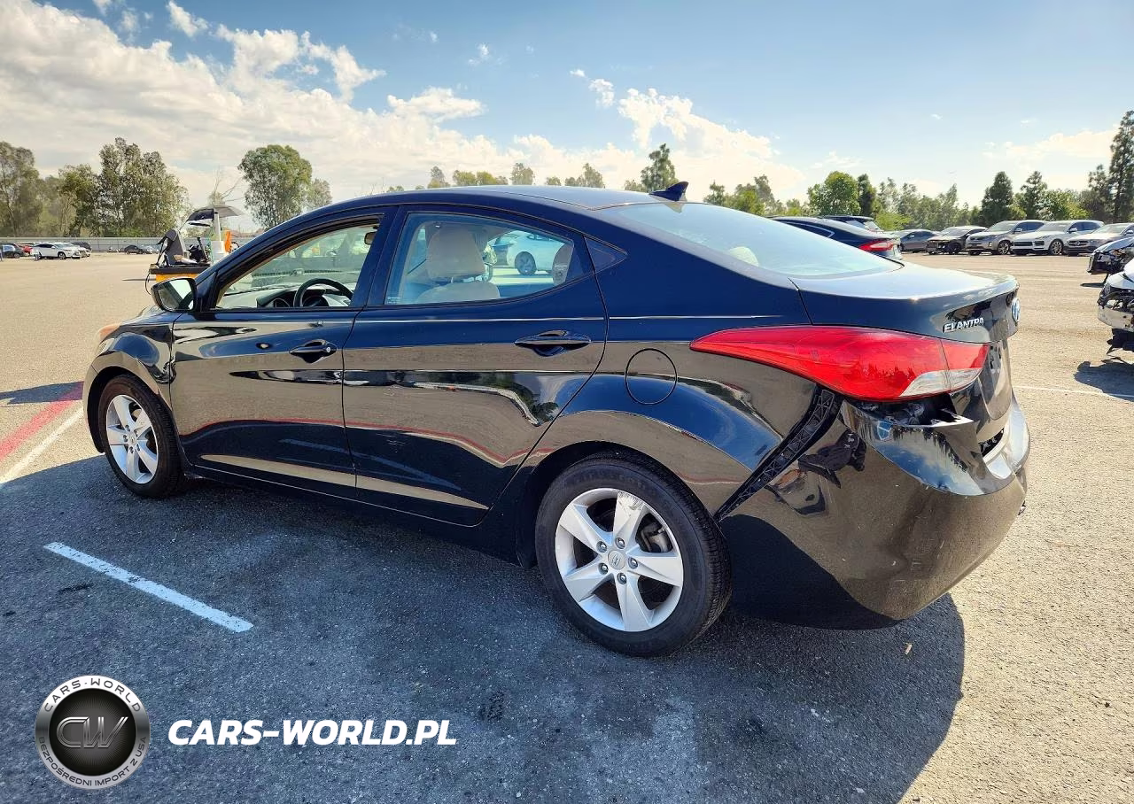 2013 Hyundai Elantra Gls VIN:5NPDH4AEXDH346741 - 2