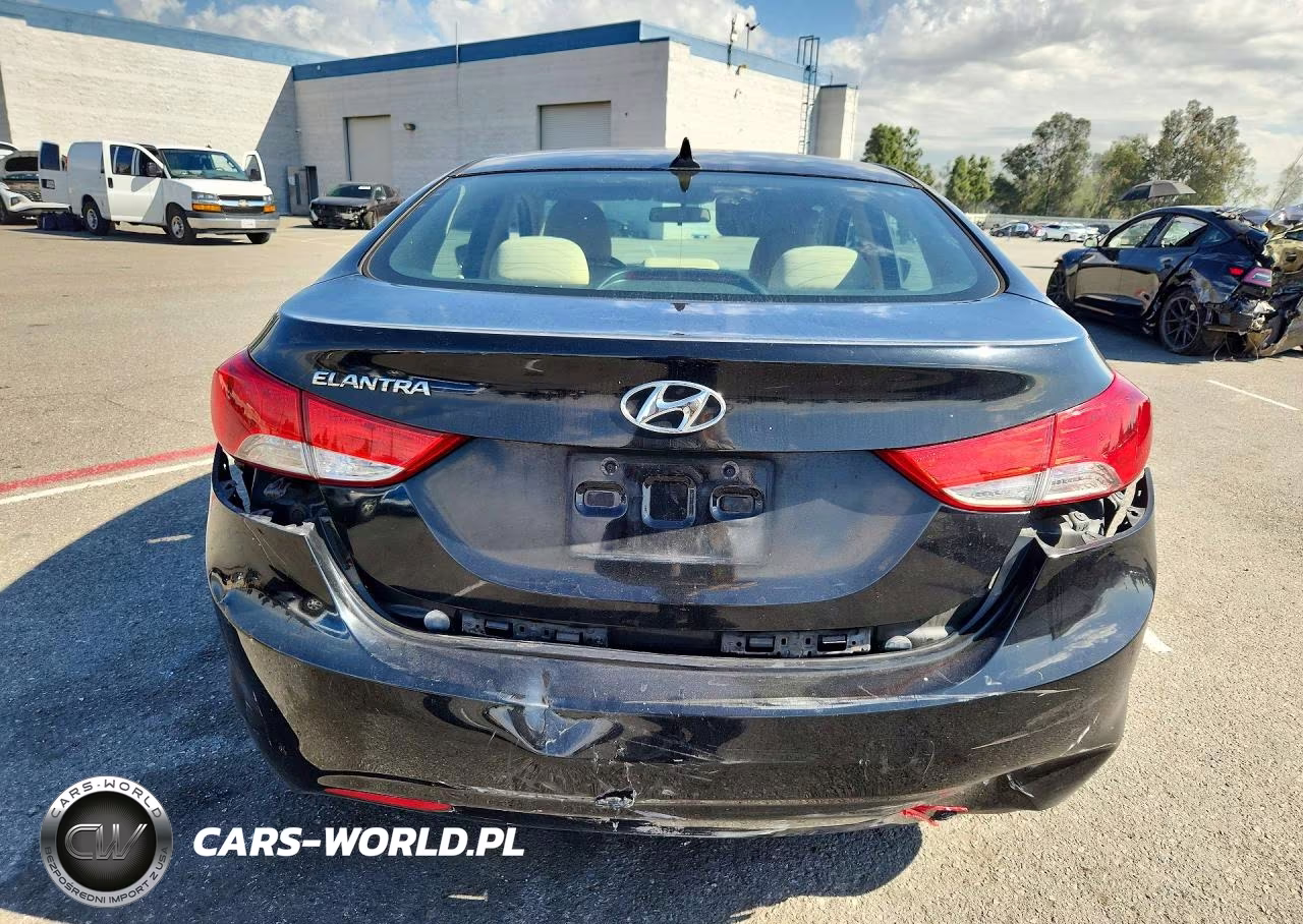 2013 Hyundai Elantra Gls VIN:5NPDH4AEXDH346741 - 6