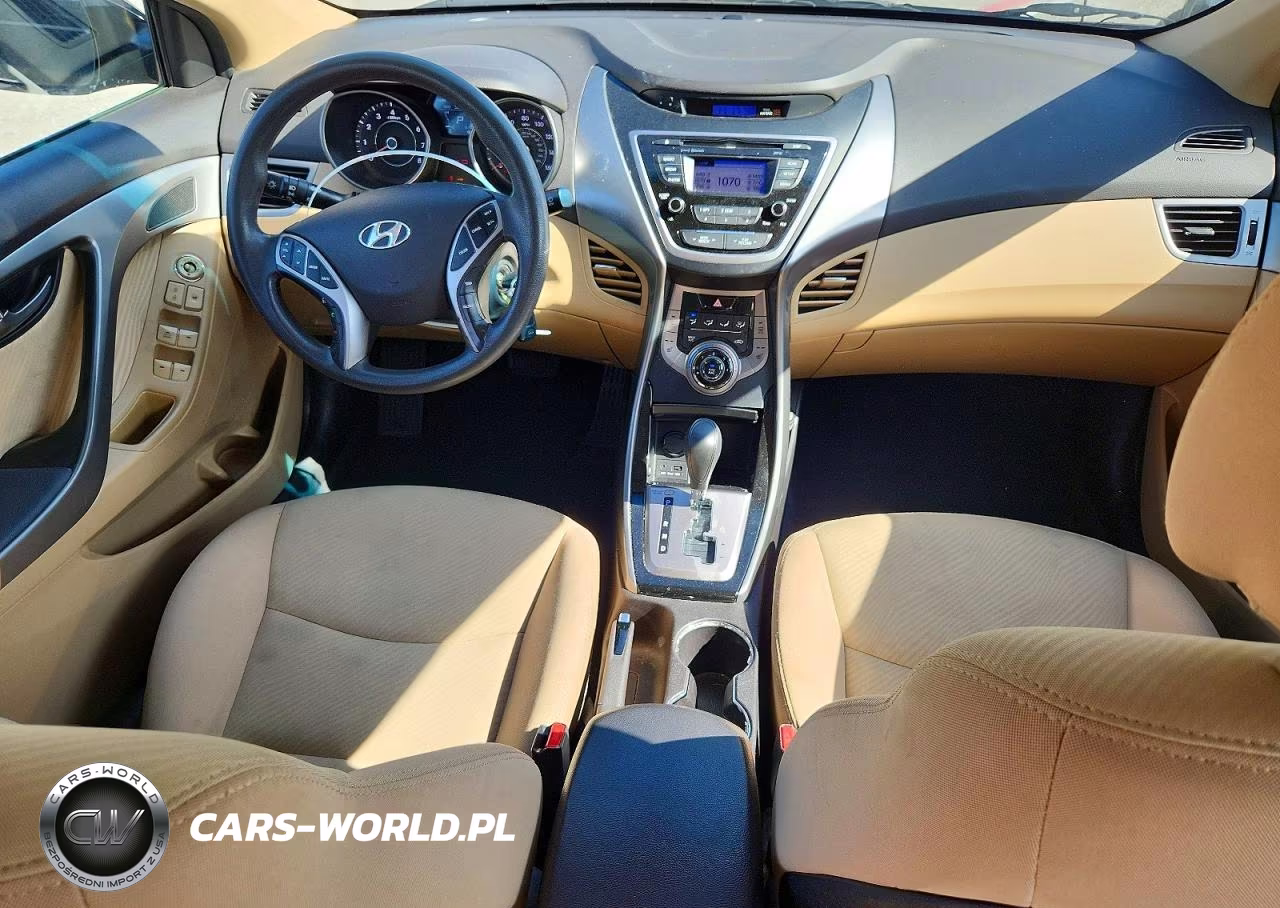 2013 Hyundai Elantra Gls VIN:5NPDH4AEXDH346741 - 8