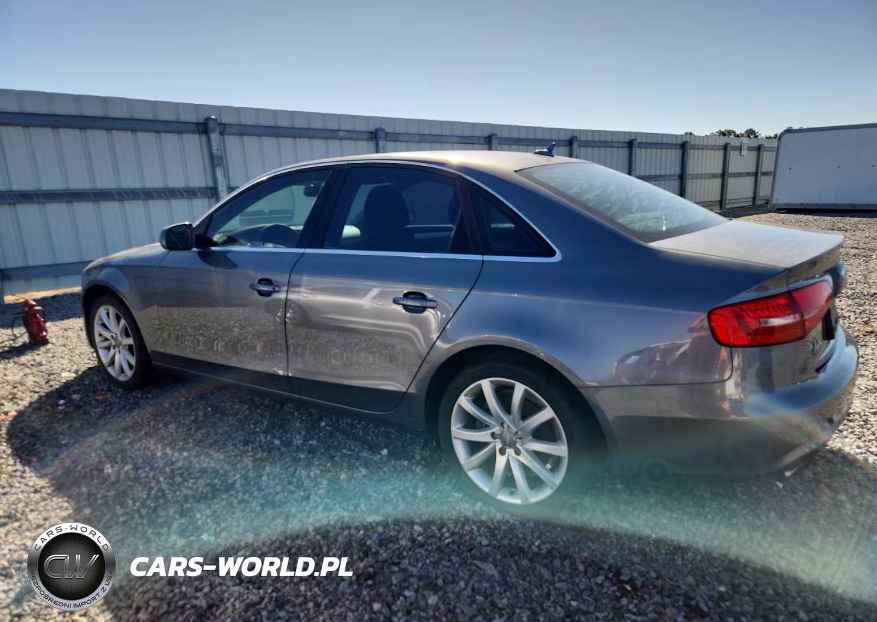 2013 Audi A4 Premium Plus VIN:WAUFFAFL6DA176631 - 2