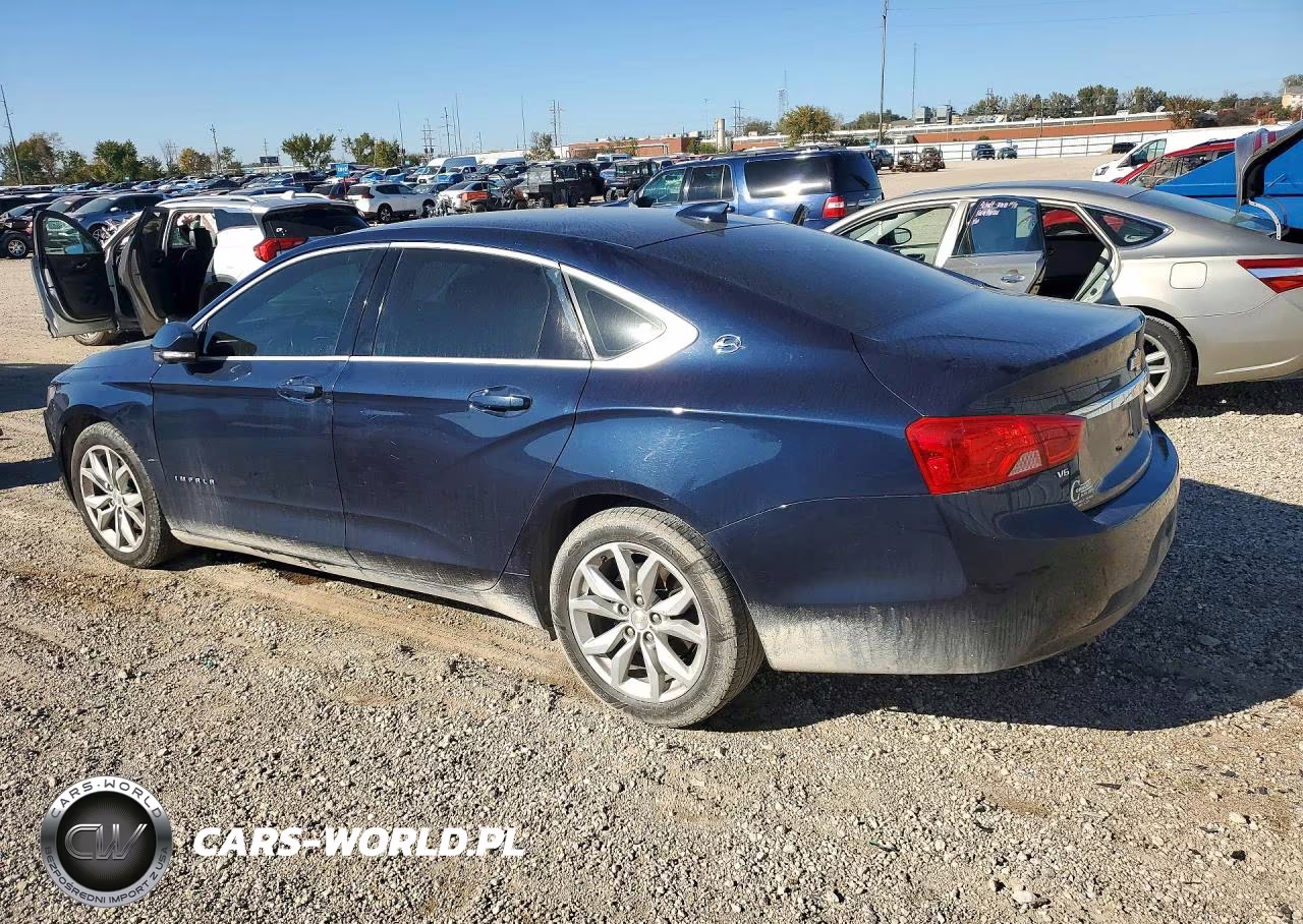 2016 Chevrolet Impala Lt VIN:2G1115S30G9122839 - 2