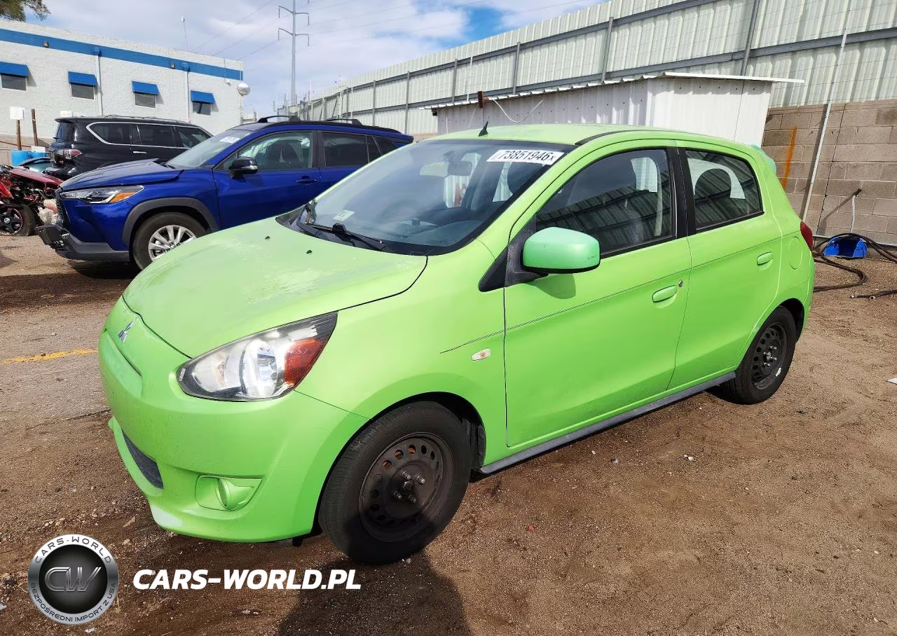 2014 Mitsubishi Mirage De VIN:ML32A3HJ5EH022818 - 1