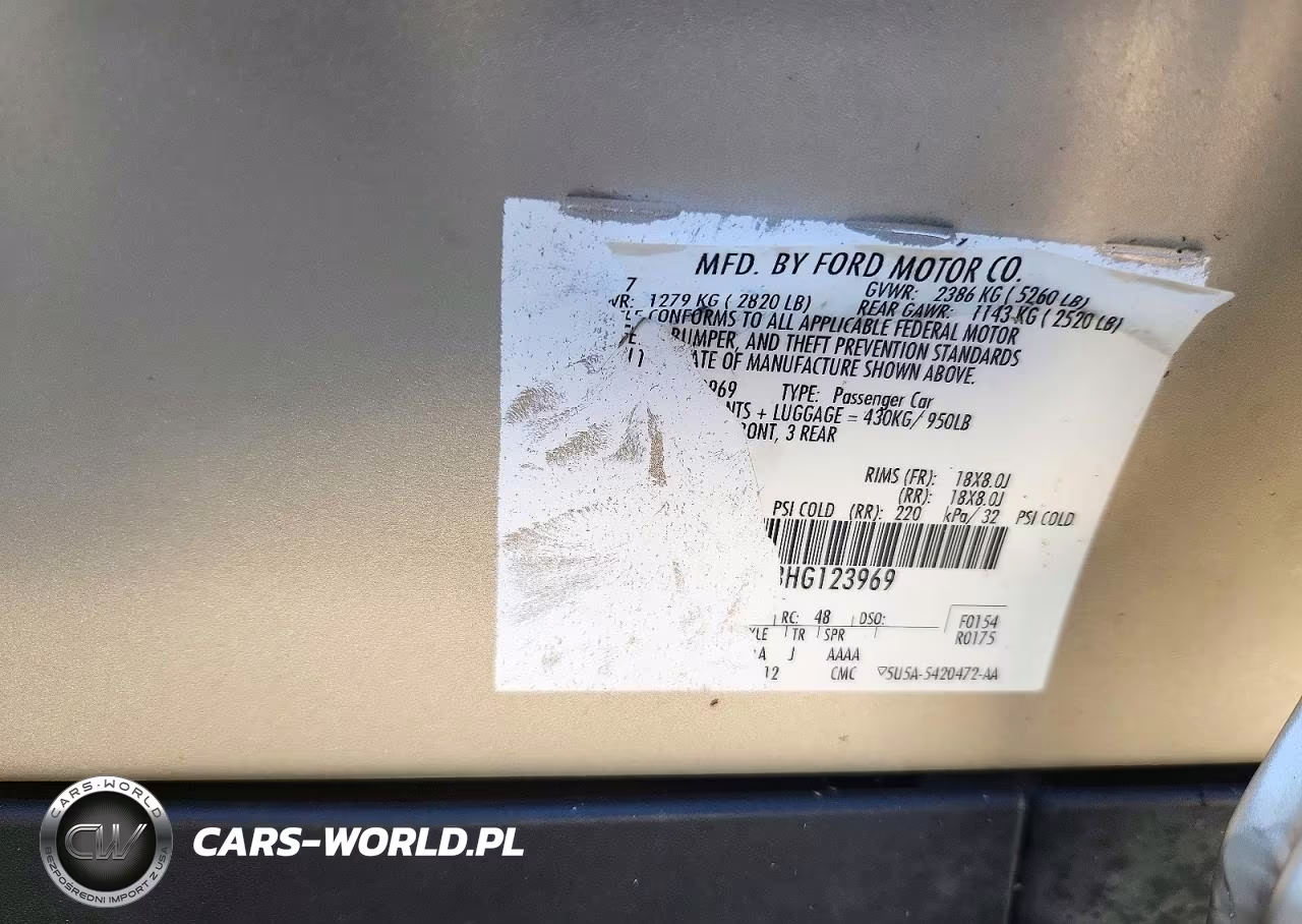 2017 Ford Taurus Sel VIN:1FAHP2E83HG123969 - 12