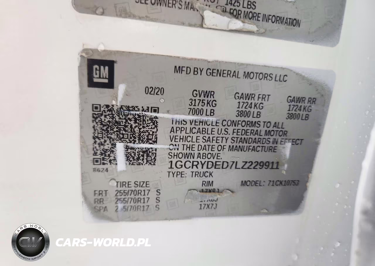 2020 Chevrolet Silverado K1500 Lt VIN:1GCRYDED7LZ229911 - 12