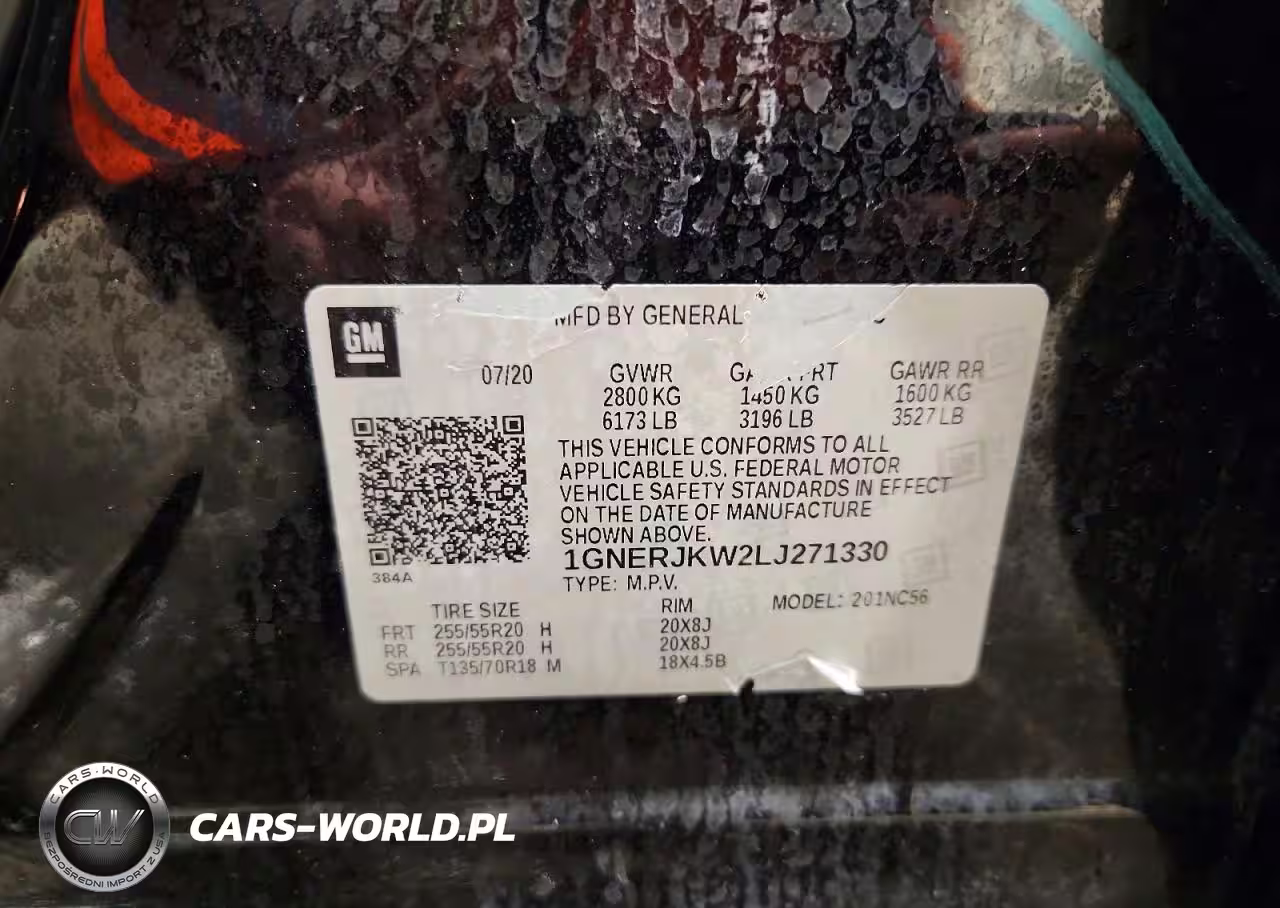 2020 Chevrolet Traverse Rs VIN:1GNERJKW2LJ271330 - 13
