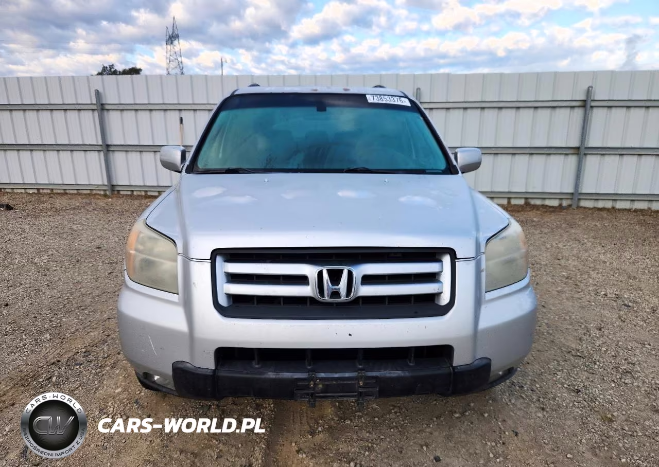 2007 Honda Pilot Exl VIN:5FNYF28567B030743 - 5