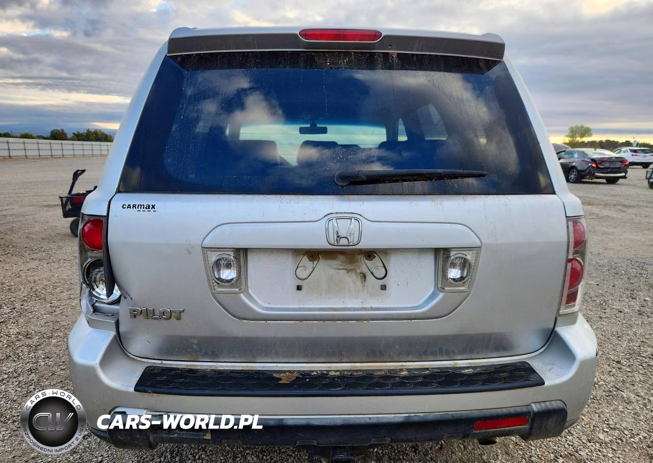 2007 Honda Pilot Exl VIN:5FNYF28567B030743 - 6