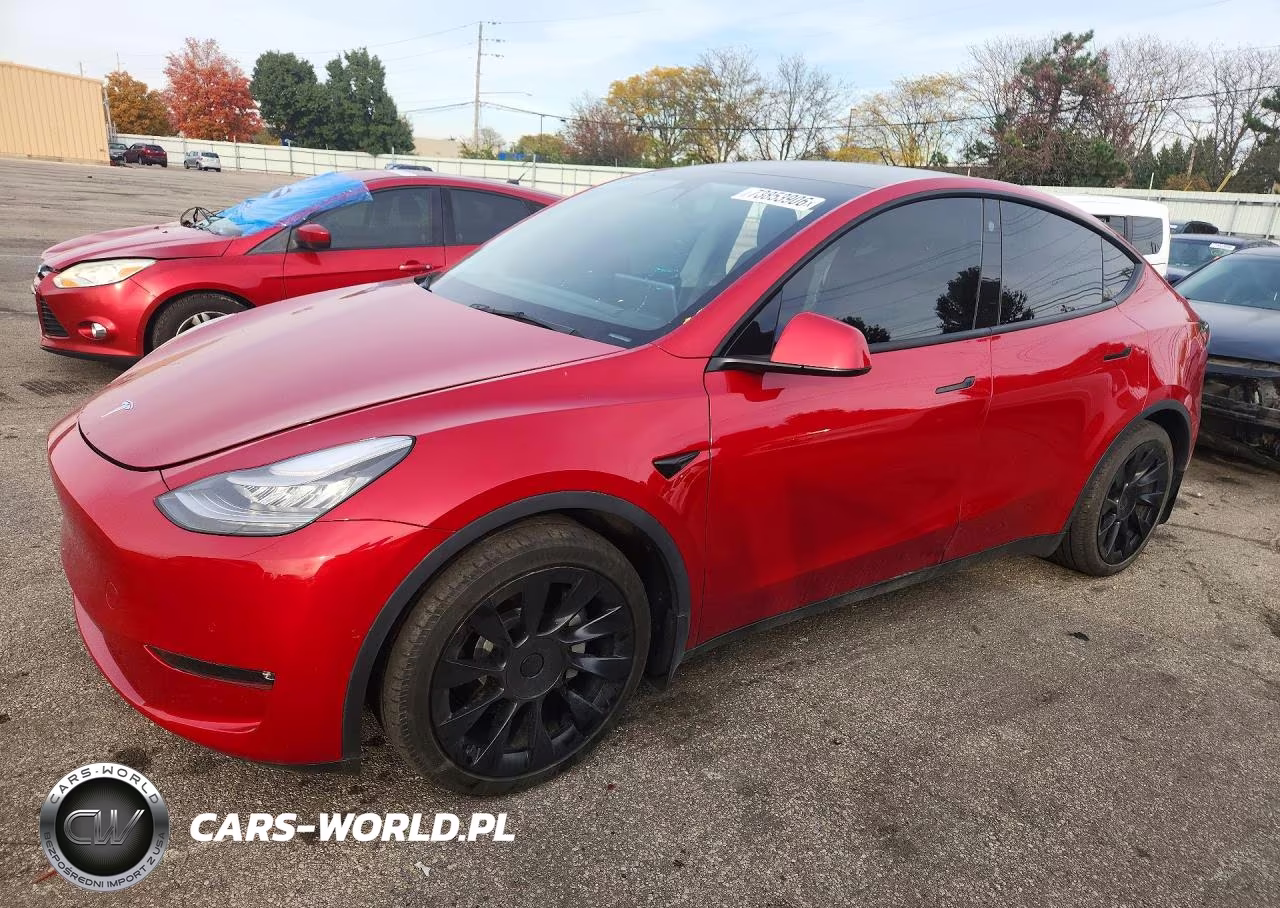 2021 Tesla Model Y VIN:5YJYGDEE9MF115505 - 1