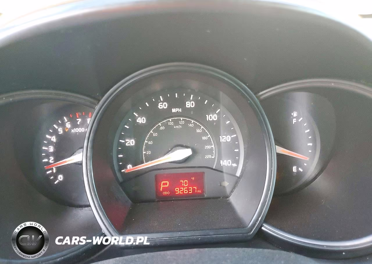 2013 Kia Rio Lx VIN:KNADM4A37D6160575 - 9
