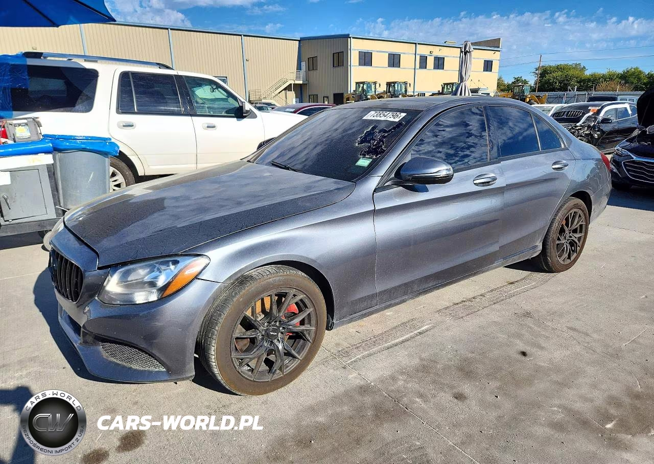 2017 Mercedes-Benz C 300 4Matic VIN:WDDWF4KB7HR307189 - 1