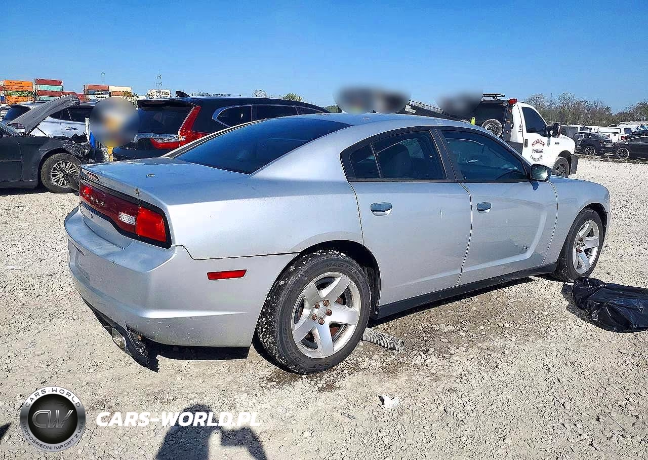 2013 Dodge Charger Police VIN:2C3CDXAT9DH677346 - 3