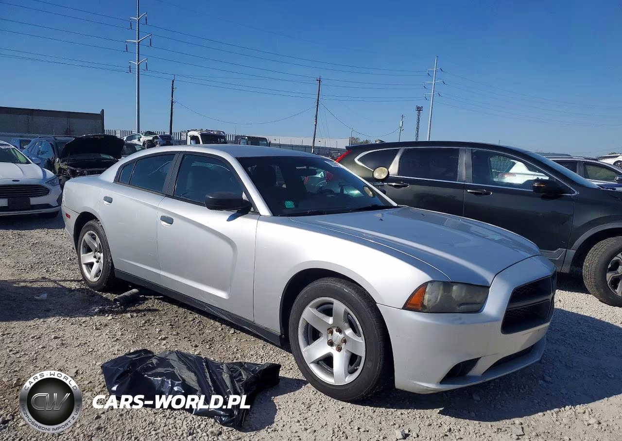 2013 Dodge Charger Police VIN:2C3CDXAT9DH677346 - 4