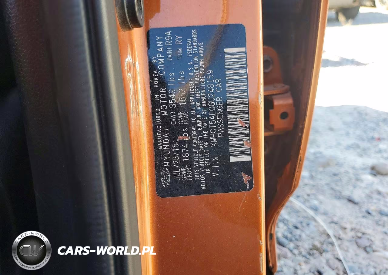 2016 Hyundai Accent Se VIN:KMHCT5AE0GU248159 - 12