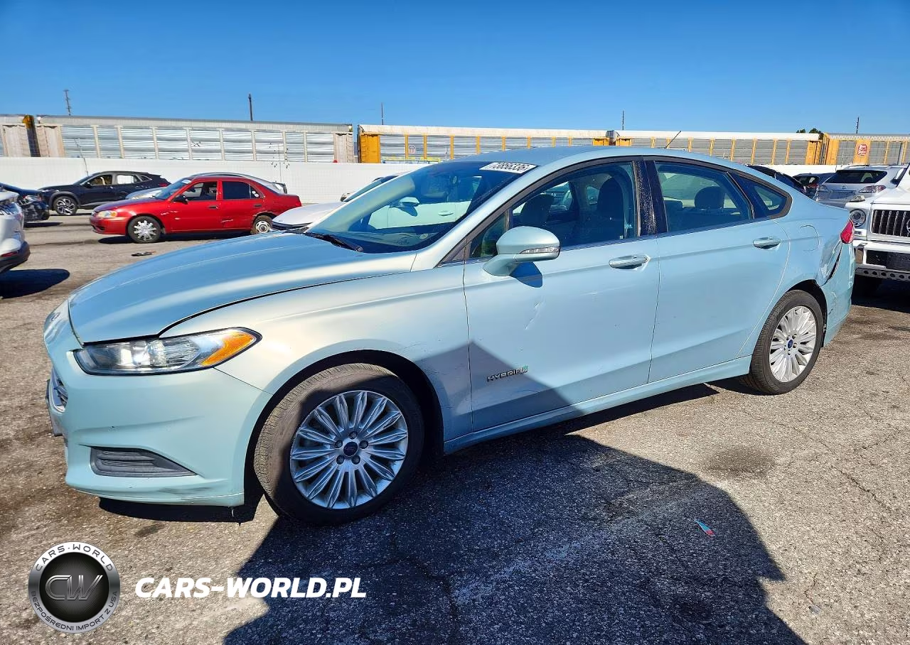 2013 Ford Fusion Se Hybrid VIN:3FA6P0LUXDR371120 - 1