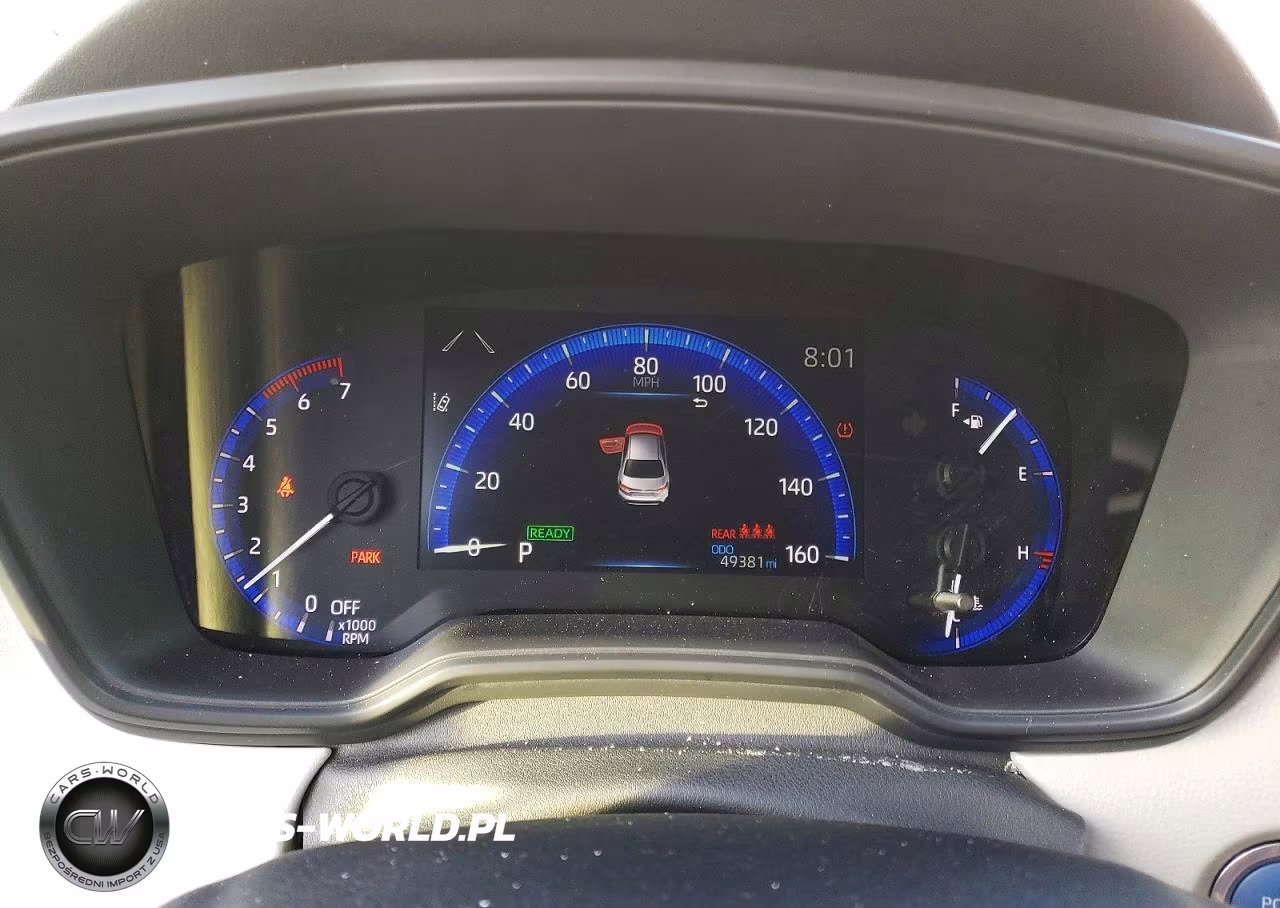 2022 Toyota Corolla Le VIN:JTDEAMDE1N3002393 - 9