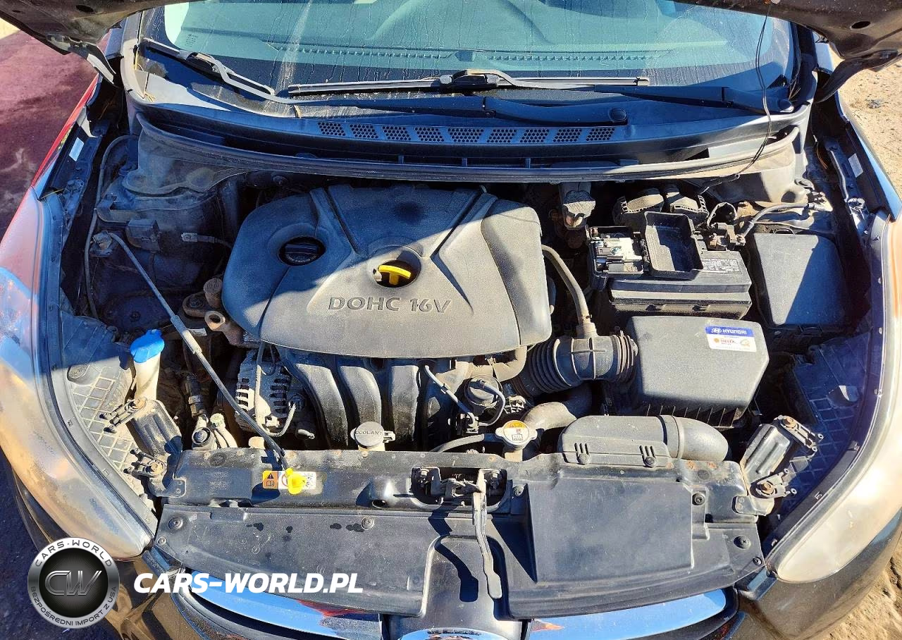 2012 Hyundai Elantra Gls VIN:KMHDH4AE7CU277796 - 11