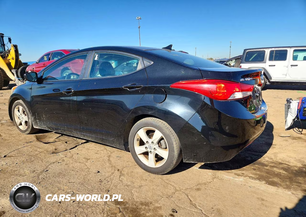 2012 Hyundai Elantra Gls VIN:KMHDH4AE7CU277796 - 2