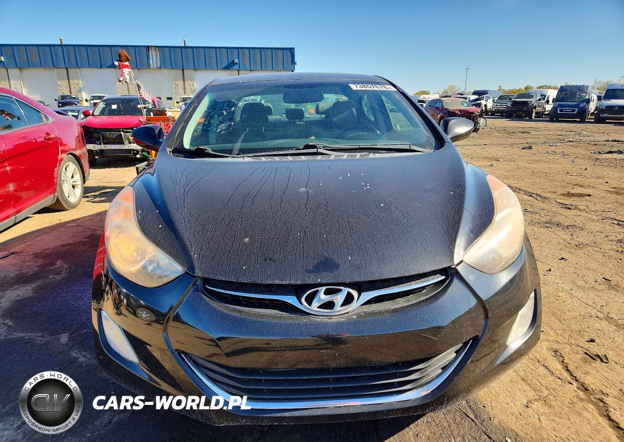 2012 Hyundai Elantra Gls VIN:KMHDH4AE7CU277796 - 5