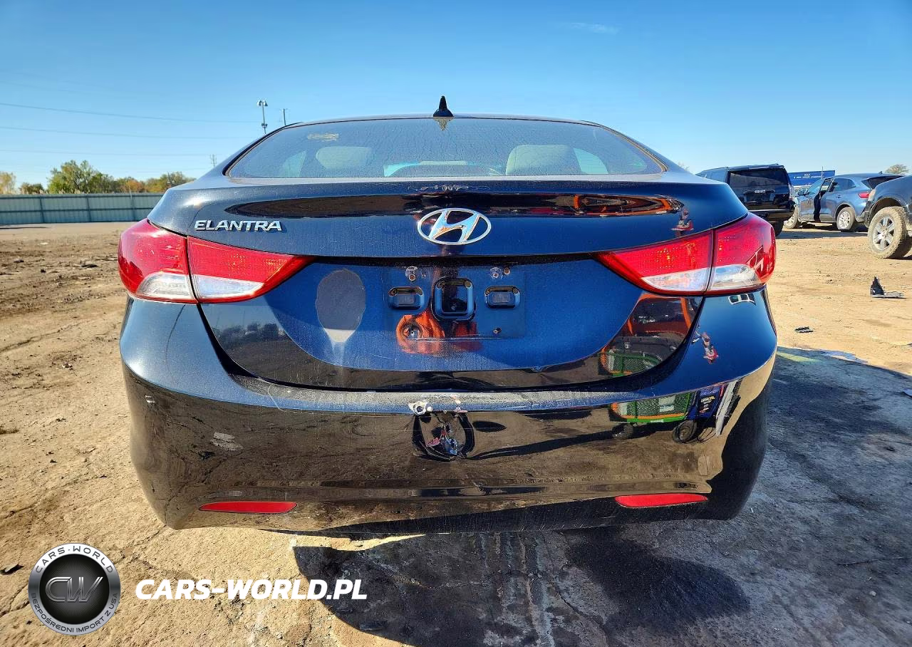 2012 Hyundai Elantra Gls VIN:KMHDH4AE7CU277796 - 6