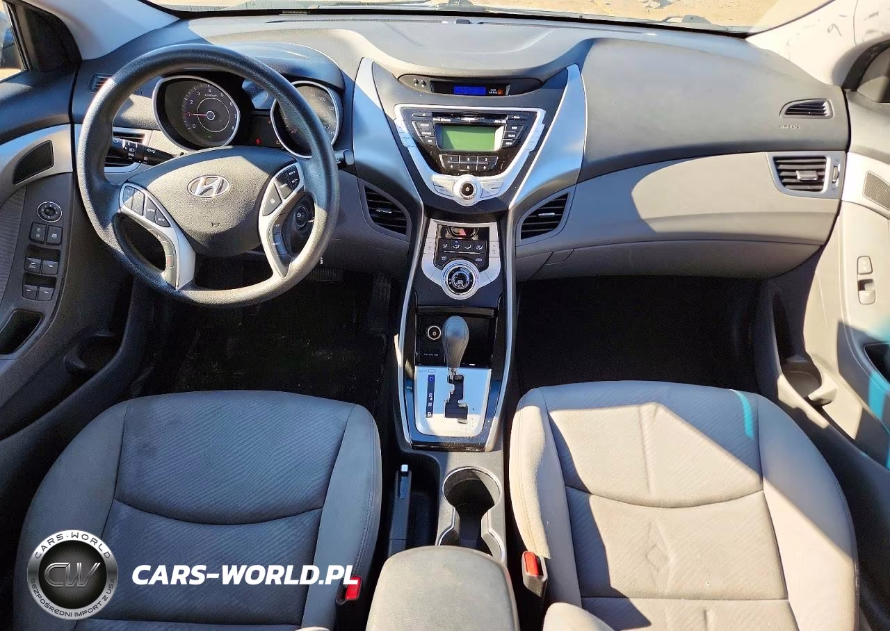 2012 Hyundai Elantra Gls VIN:KMHDH4AE7CU277796 - 8