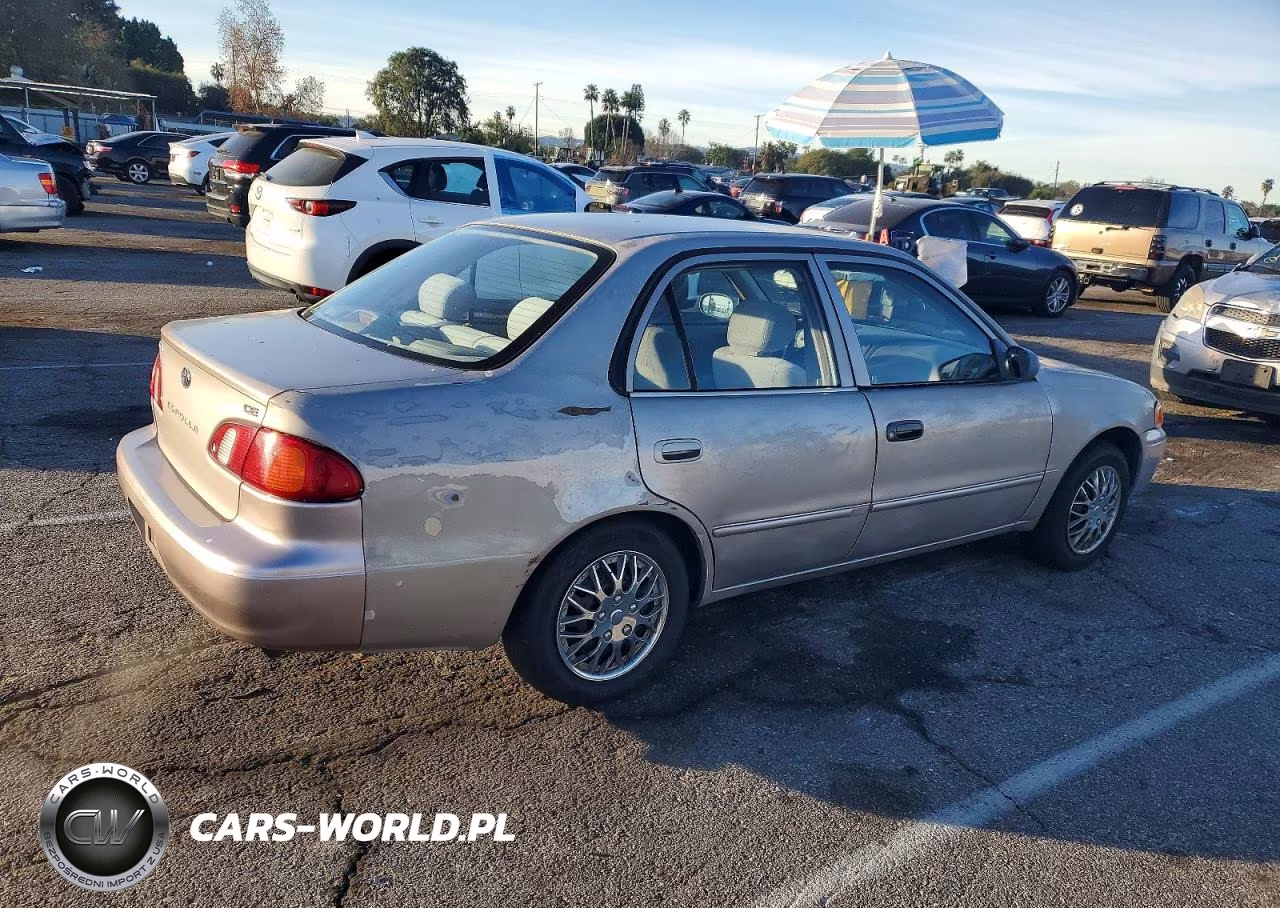2000 Toyota Corolla Ve VIN:1NXBR12E7YZ405172 - 3