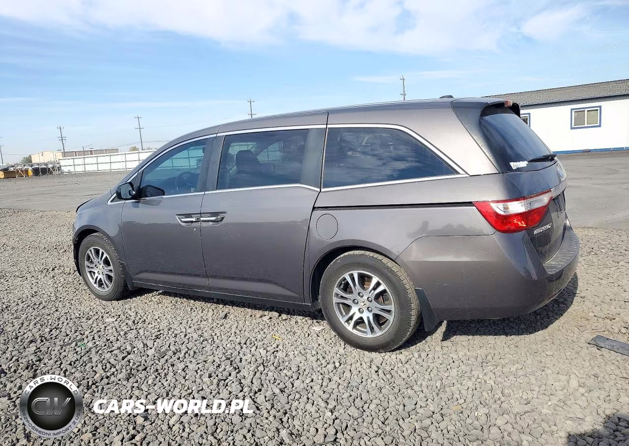 2013 Honda Odyssey Exl VIN:5FNRL5H63DB058194 - 2