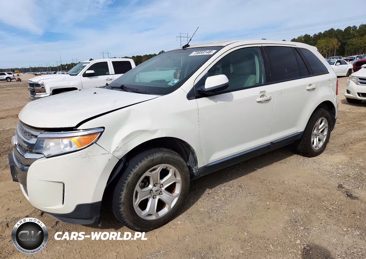 2013 Ford Edge Sel VIN:2FMDK3JCXDBE10102 - 1