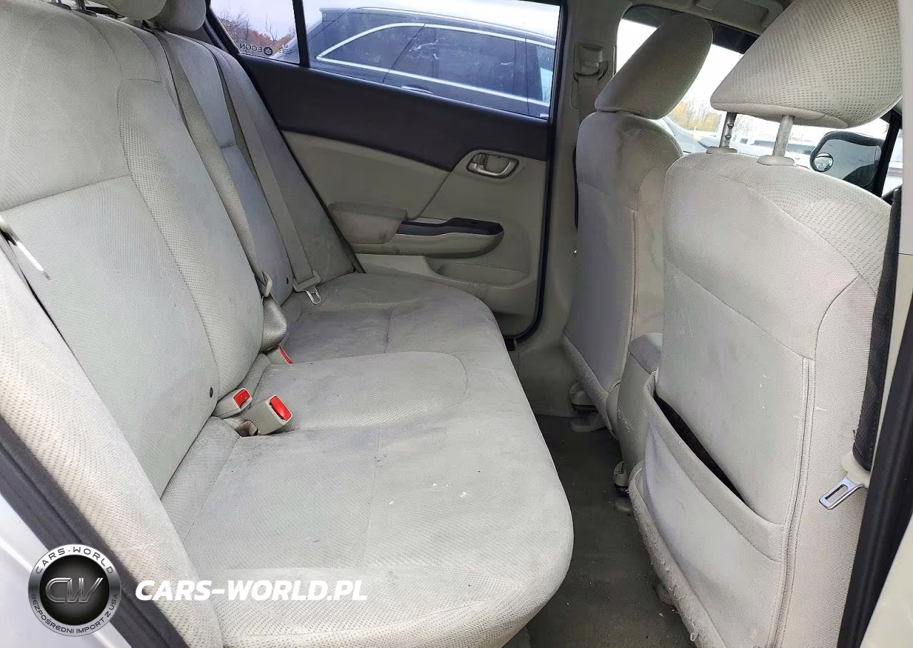 2012 Honda Civic Lx VIN:2HGFB2F59CH318106 - 10