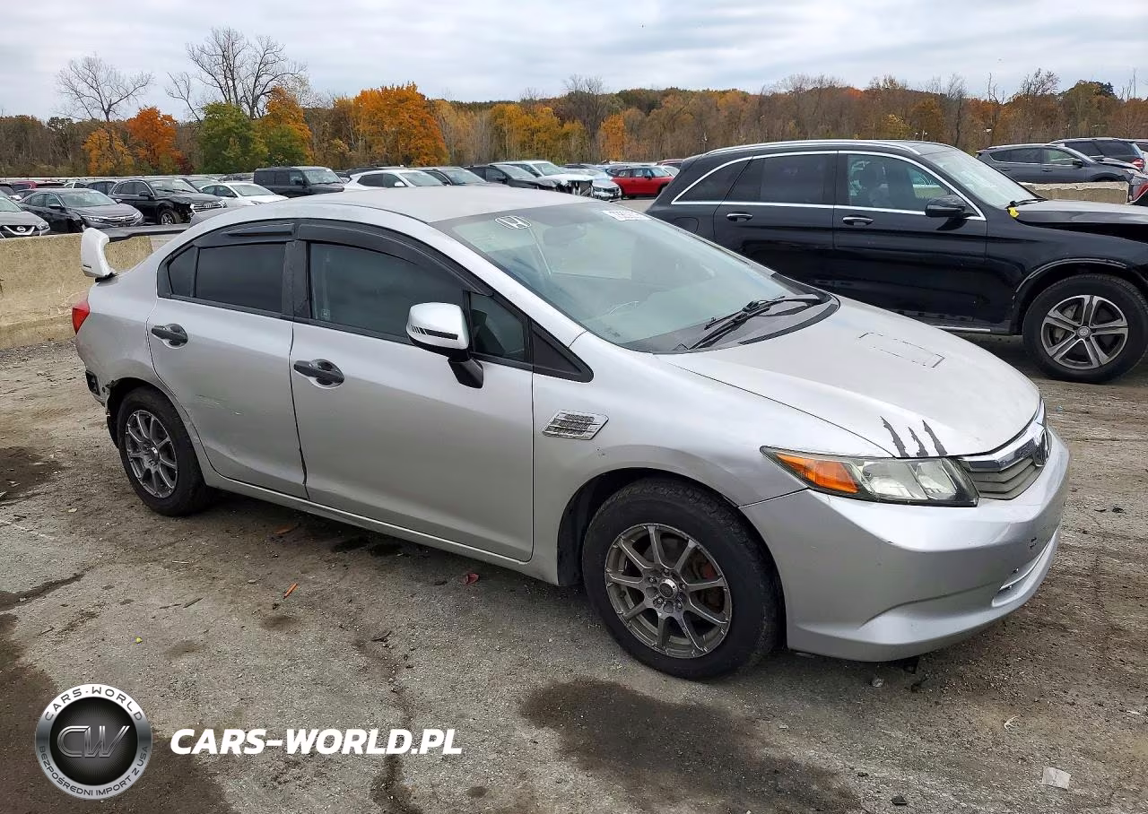 2012 Honda Civic Lx VIN:2HGFB2F59CH318106 - 4
